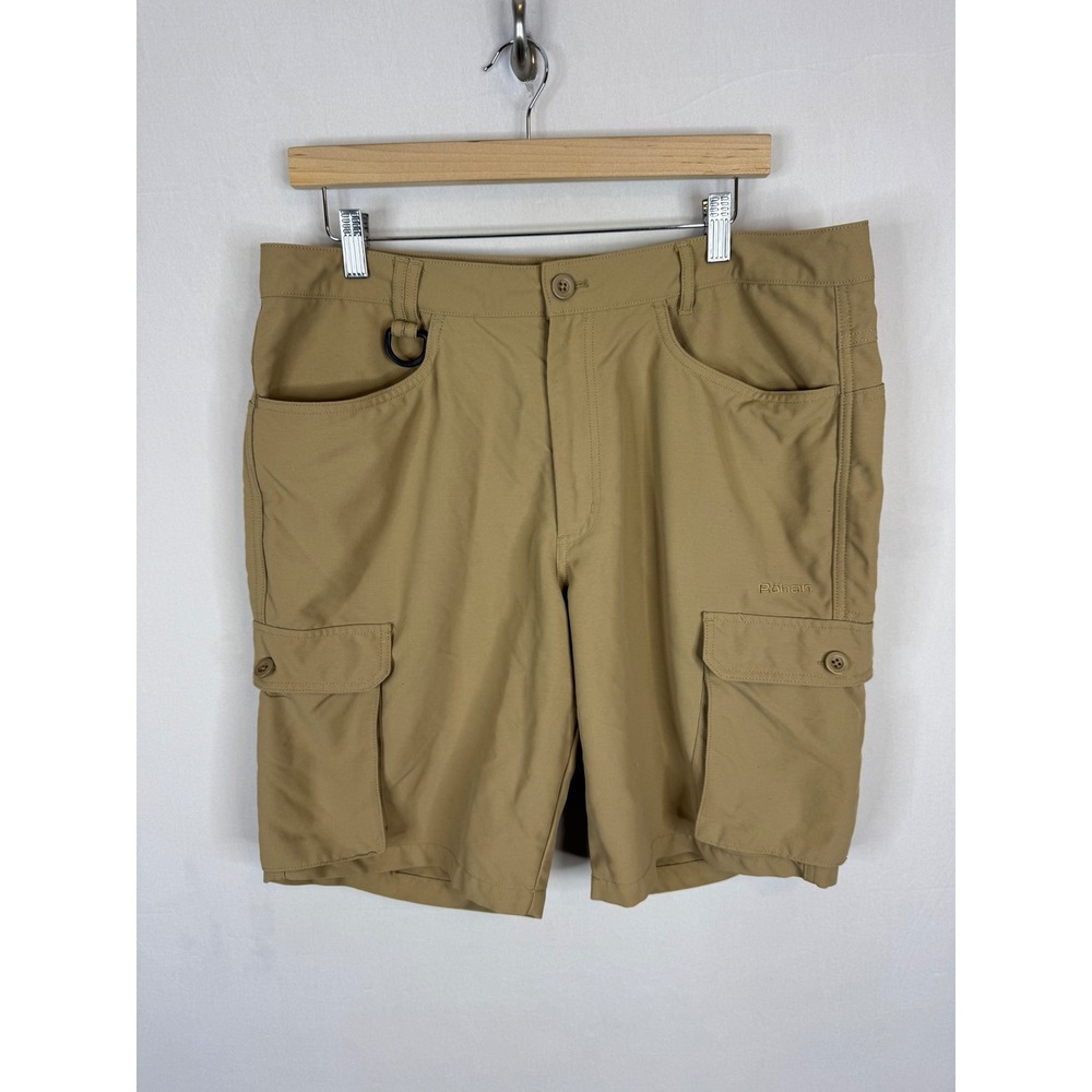 Rohan Consignment Shorts Mens 36 Tan Khaki Cargo Hiking Travel‎ Outdoor BE101